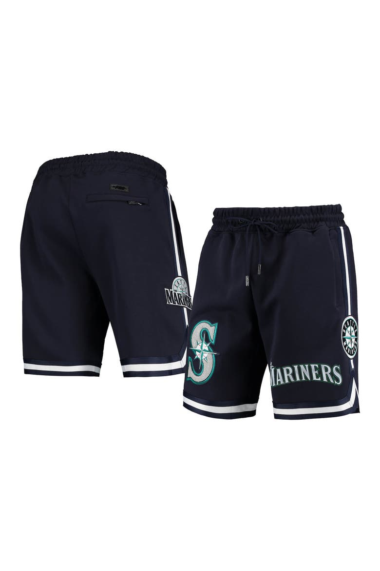 Men's Pro Standard Navy Seattle Mariners Team Shorts, Alternate, color, NAVY