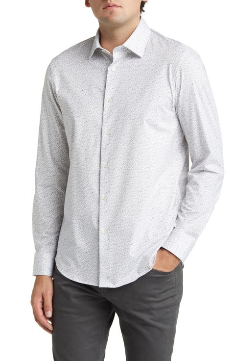 James OoohCotton® Floral Button-Up Shirt