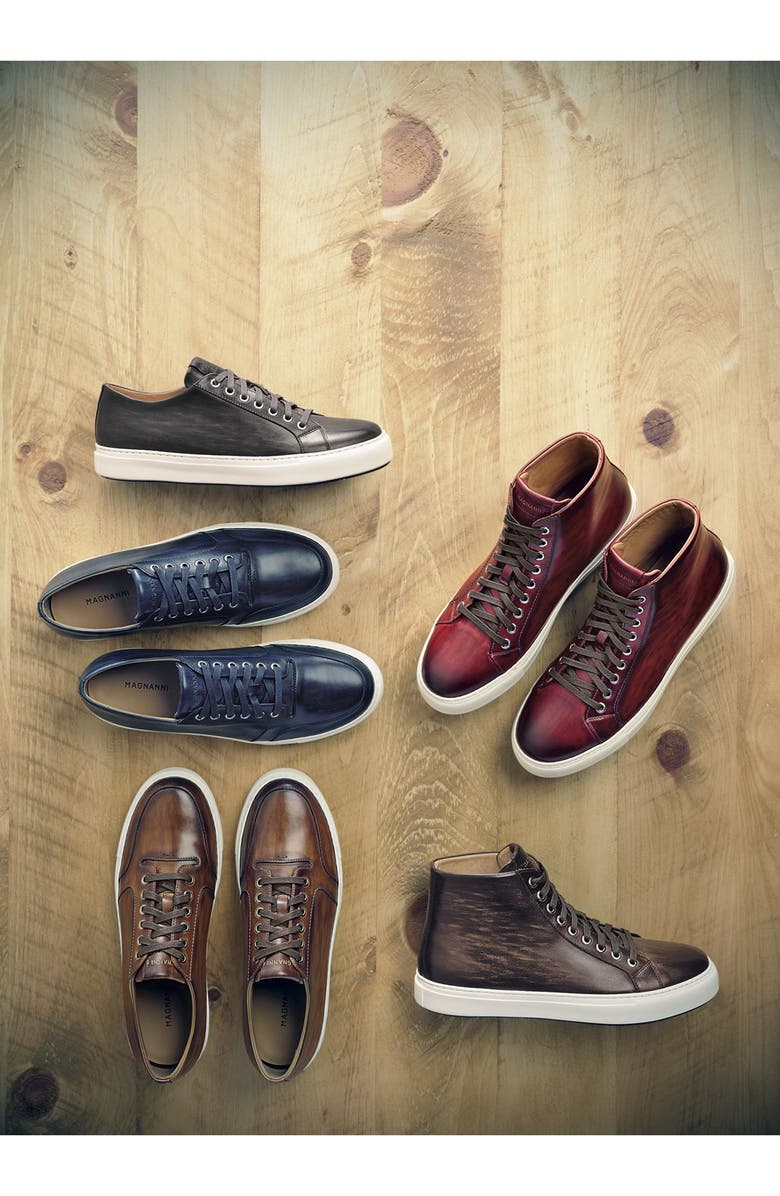 Magnanni Brando High Top Sneaker, Alternate, color,