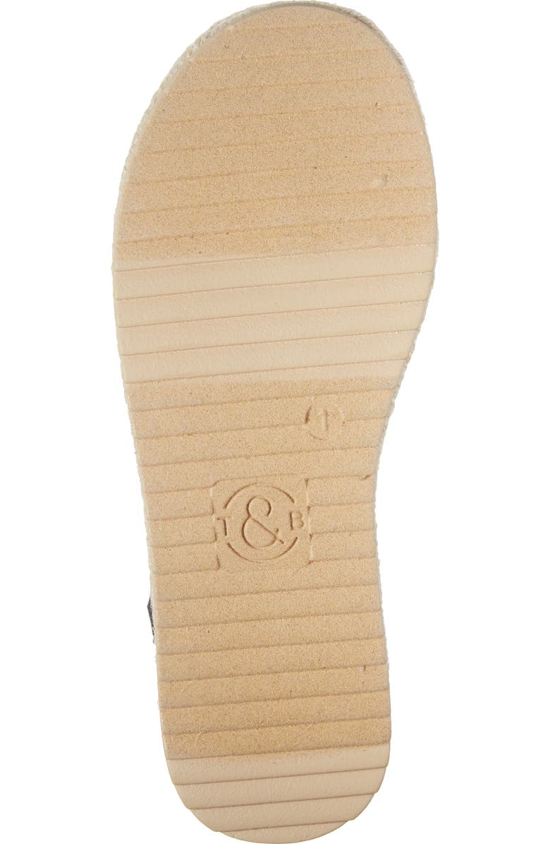 Treasure & Bond Bren Flower Strap Platform Sandal, Alternate, color,