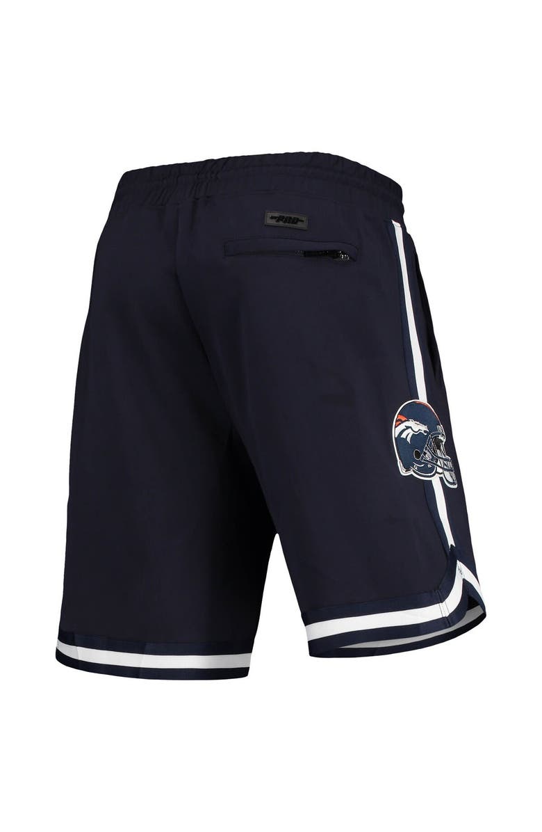 PRO STANDARD Men's Pro Standard Navy Denver Broncos Core Shorts, Alternate, color,