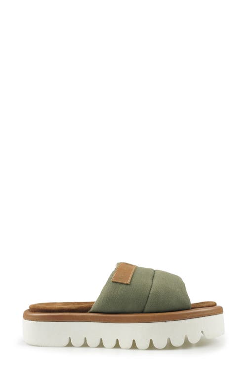 Artisan Crafted By Zigi Pax Platform Sandal In Olive
