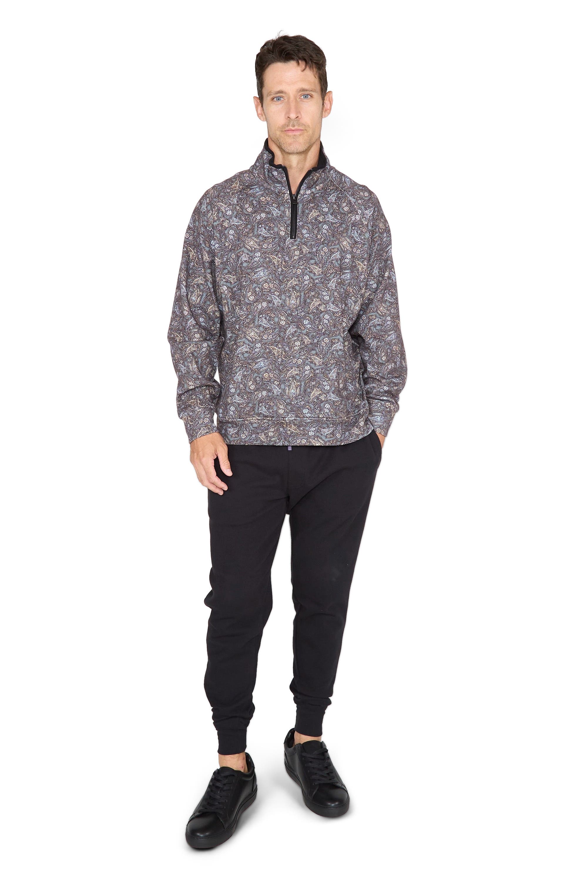 Madrid Paisley Smoke