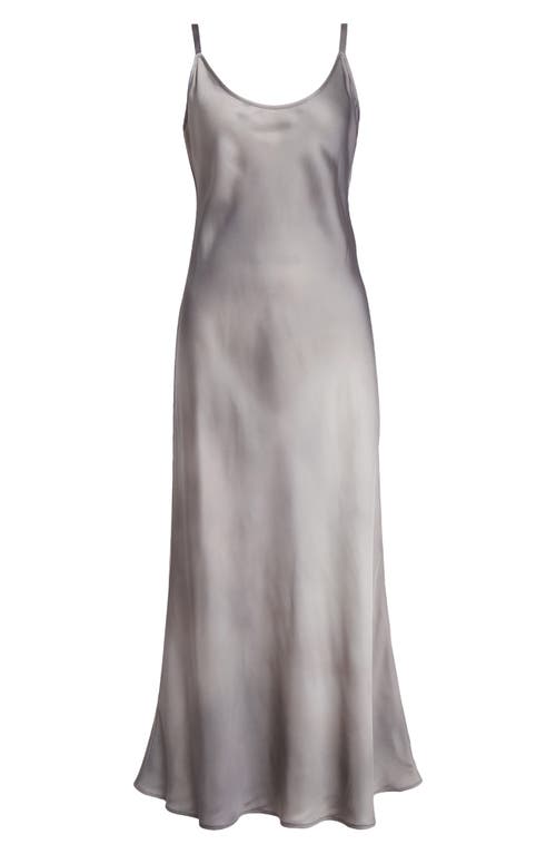 ACNE STUDIOS ACNE STUDIOS DARMA OMBRÉ SATIN SLIPDRESS