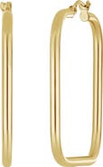 Bony Levy 14K Gold Square Hoop Earrings