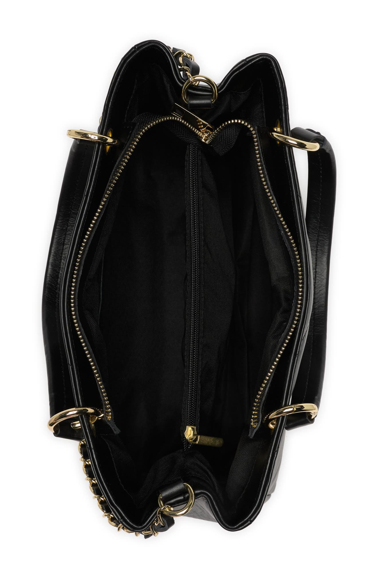 MAISON HERITAGE Evi Sac Main Quilted Leather Shoulder Bag, Alternate, color, 