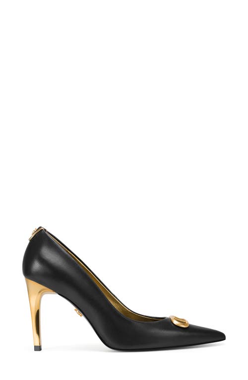 Donna Karan New York Panthia Pointed Toe Pump In Black