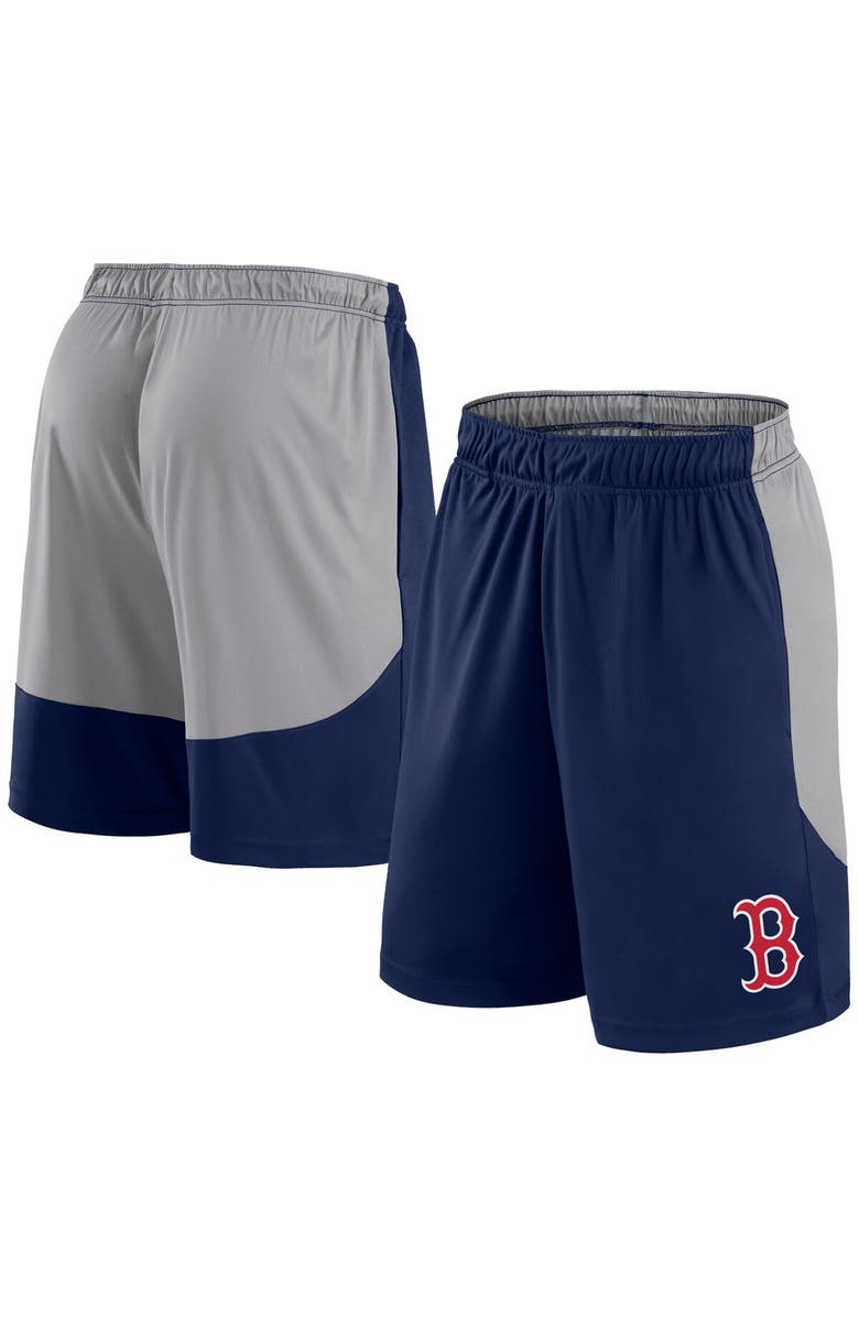 FANATICS Men's Fanatics Navy/Gray Boston Red Sox Go Hard Shorts, Alternate, color, 