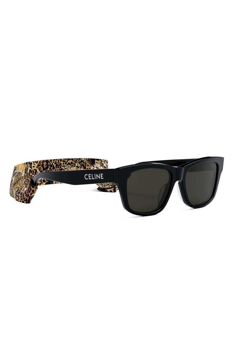 CELINE Monochroms 55mm Square Sunglasses, Alternate, color, 
