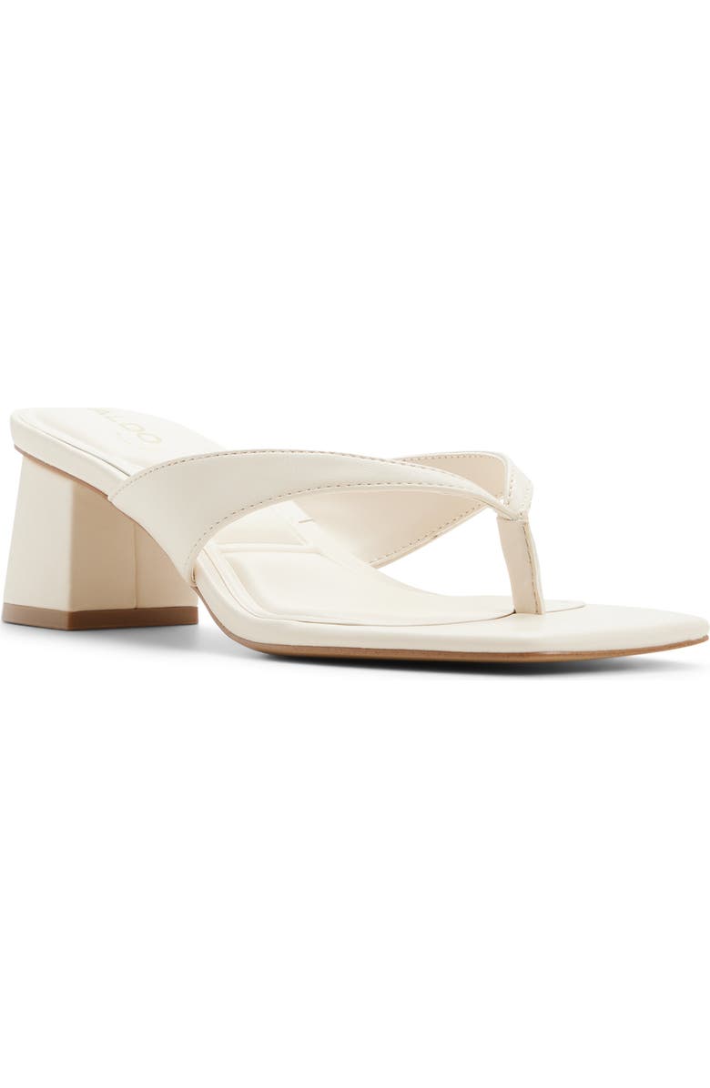 ALDO Antonina Flip Flop, Main, color, Other White