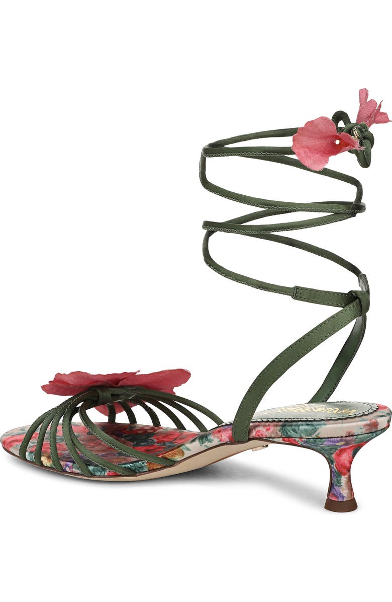 Sam Edelman Carla Ankle Wrap Sandal, Alternate, color, Green Agave