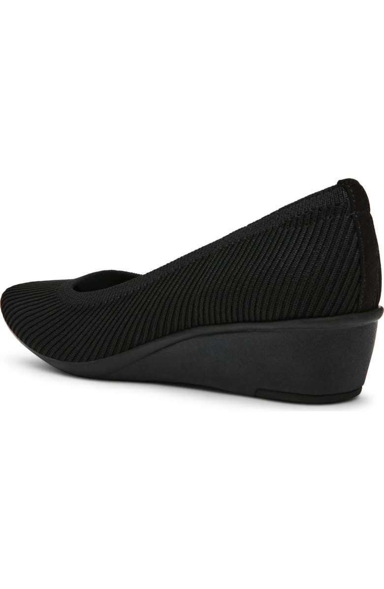 Anne Klein Wisher Pump, Alternate, color, Black Knit