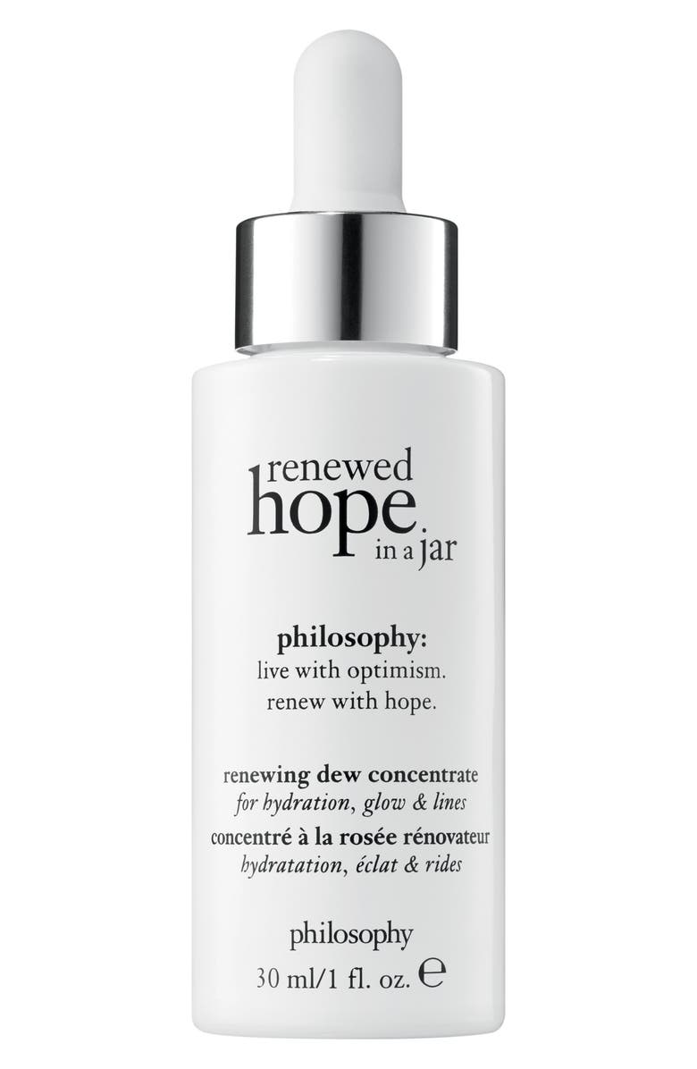 philosophy renewed hope in a jar renewing dew concentrate, Main, color, 