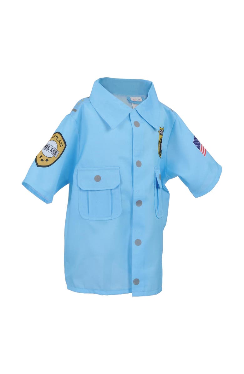 Kaplan Early Learning Company Police Officer Dress-Up, Alternate, color, Blue