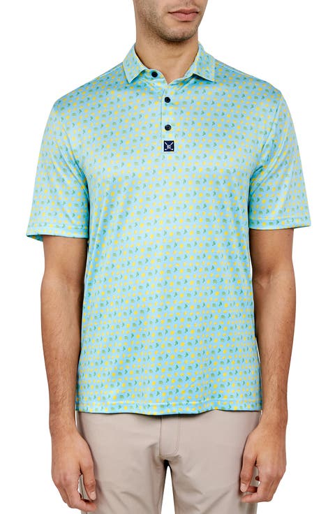 Lemon Lime Golf Polo