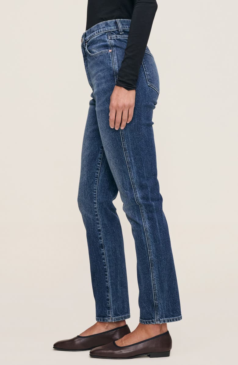 DL1961 Kristy High Waist Cigarette Jeans, Alternate, color, Moon Lake