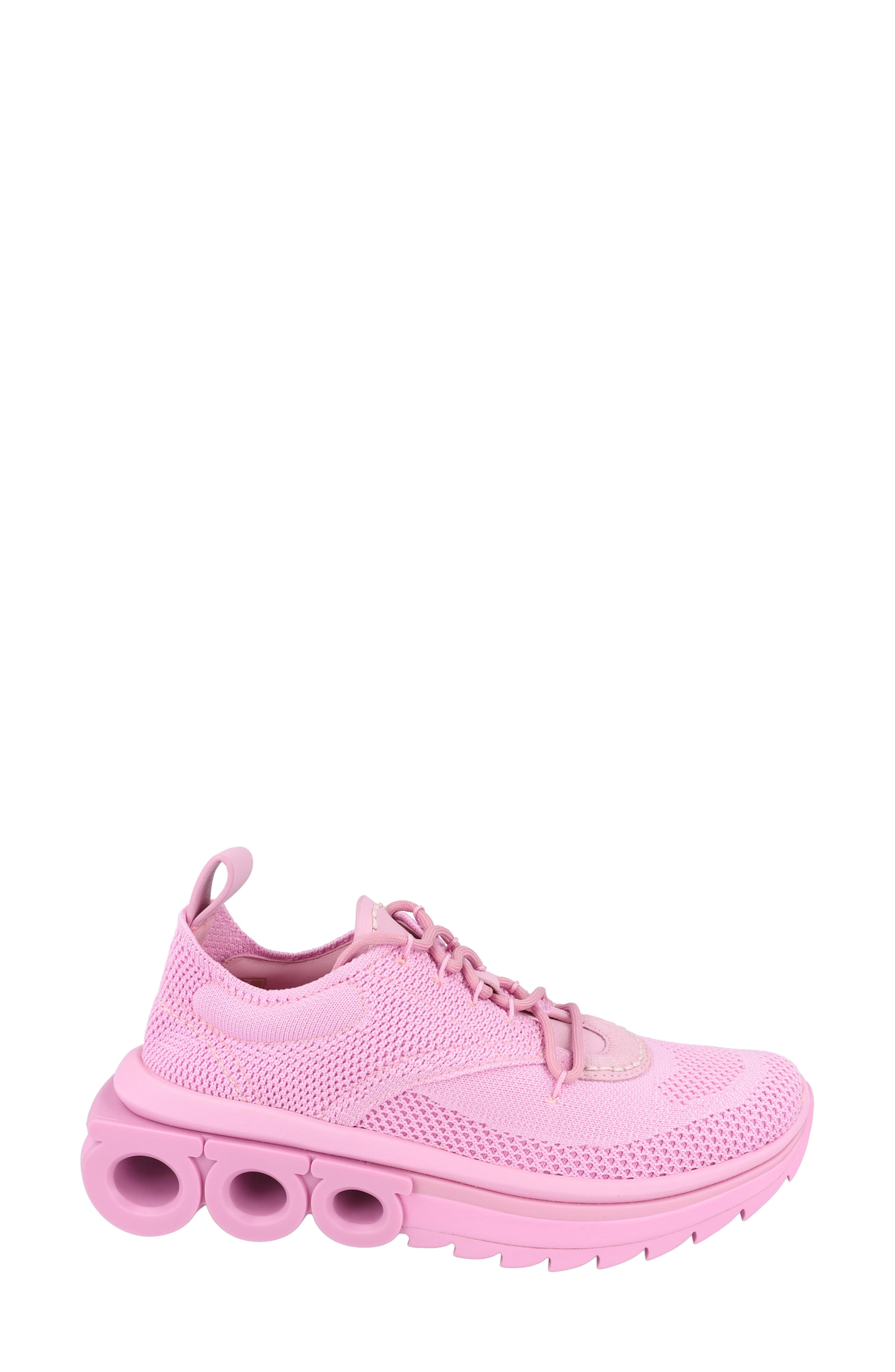 Nima Knit Sneaker, Alternate, color, PURPLE