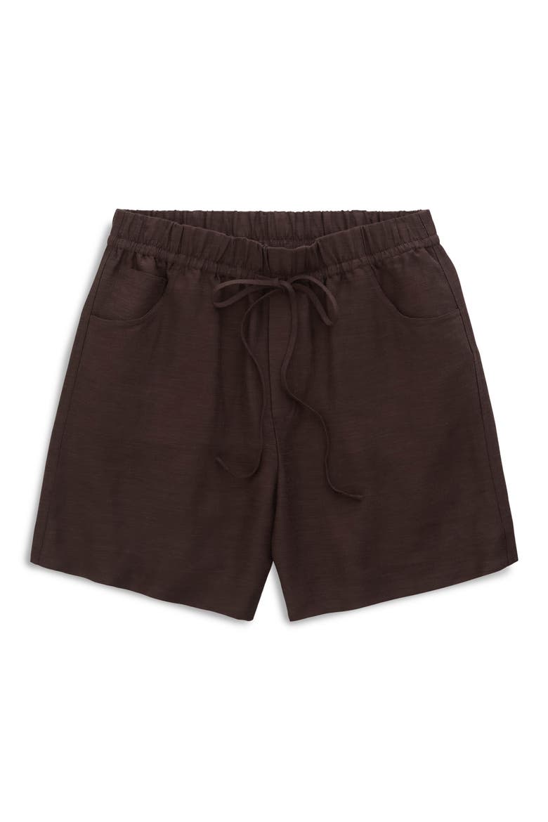 Century Drawstring Shorts, Alternate, color, OAK BARREL