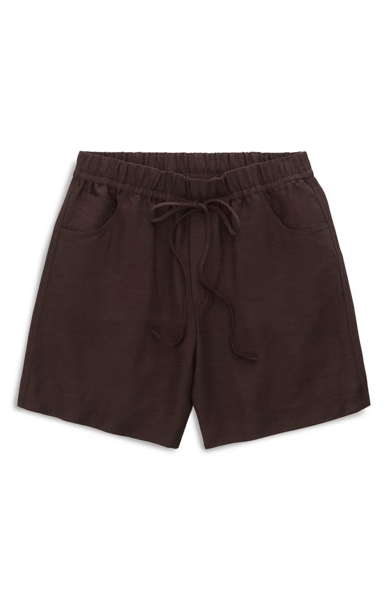 AG Century Drawstring Shorts, Alternate, color, Oak Barrel