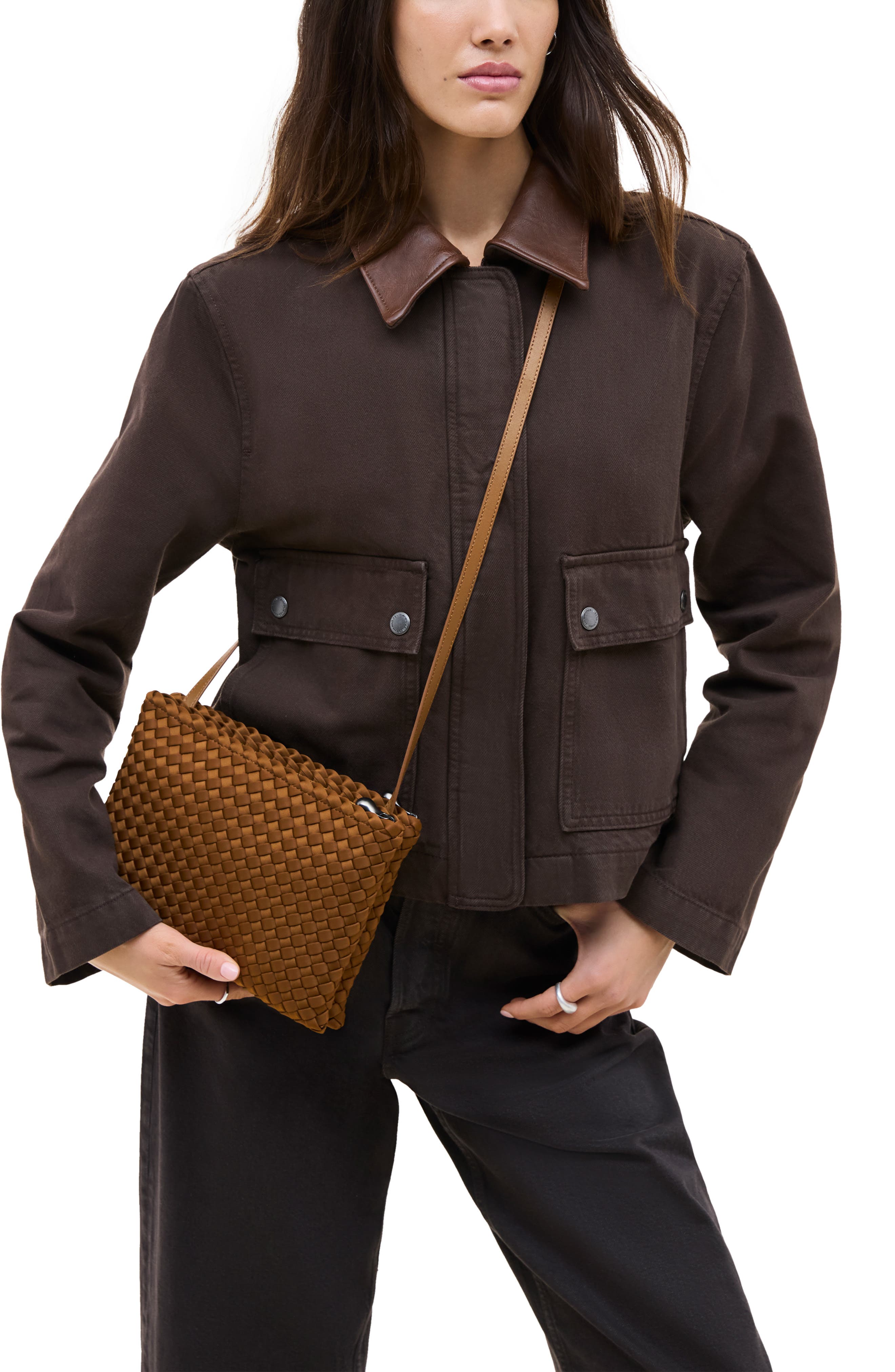 Medium Soho Envelope Crossbody Bag, Alternate, color, TEAK