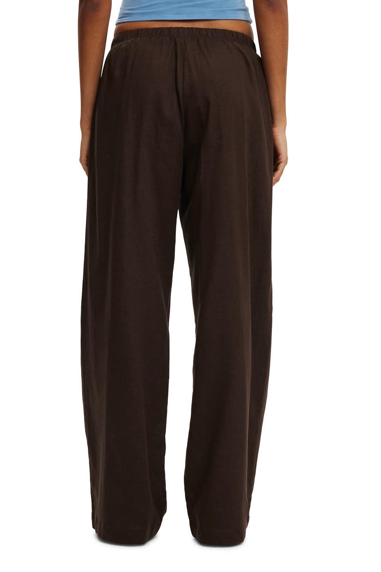 Women's Haven Wide Leg Pant, Alternate, color, Dark Oak