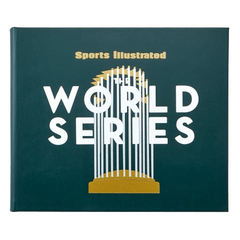 The World Series Leather Coffee Table Book
