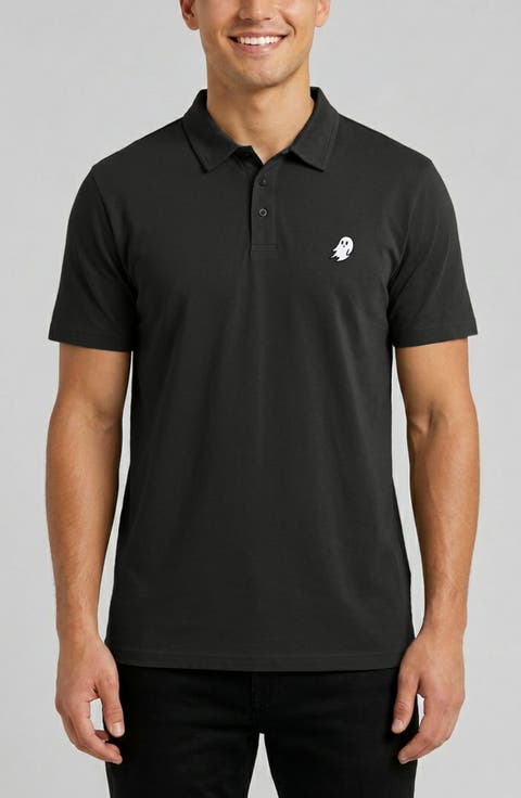 Ghost Midweight Short Sleeve Polo Shirt