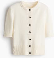 H&M Short-sleeved Cardigan