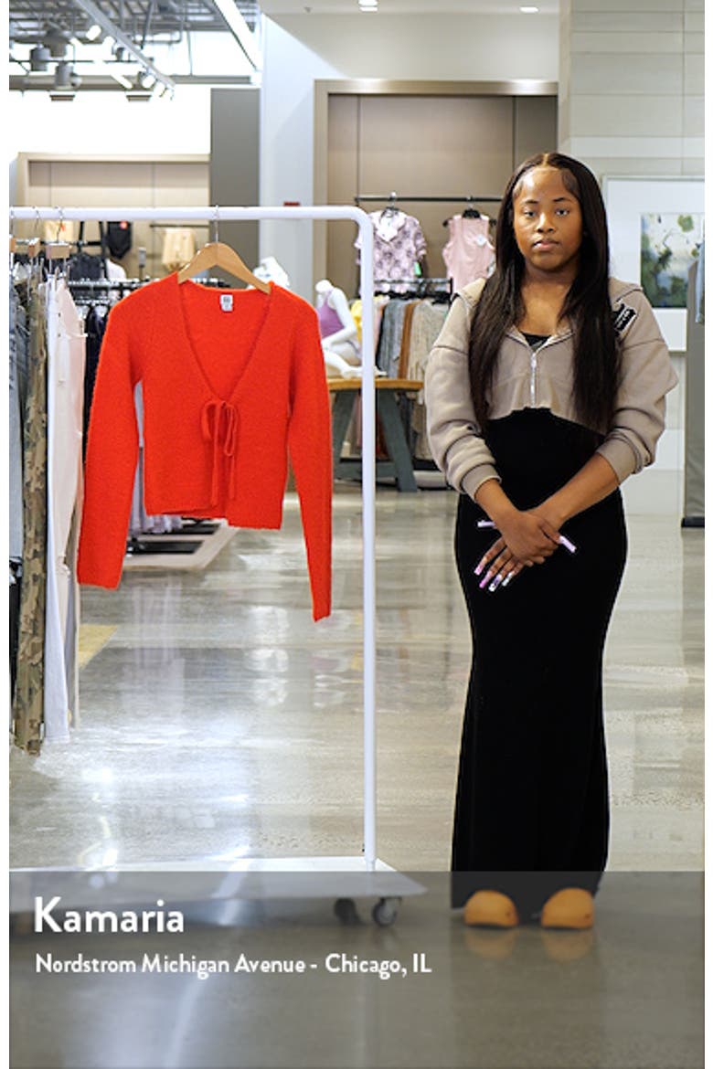 Tie Front Cardigan video