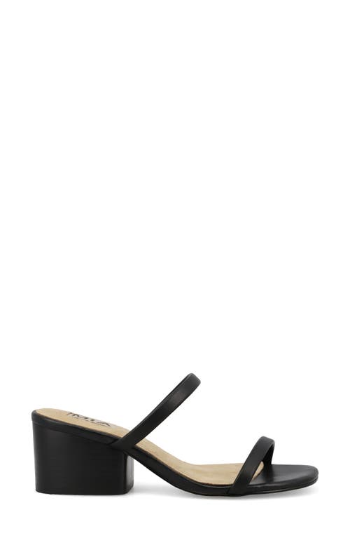 Mia Isabeli Slide Sandal In Black