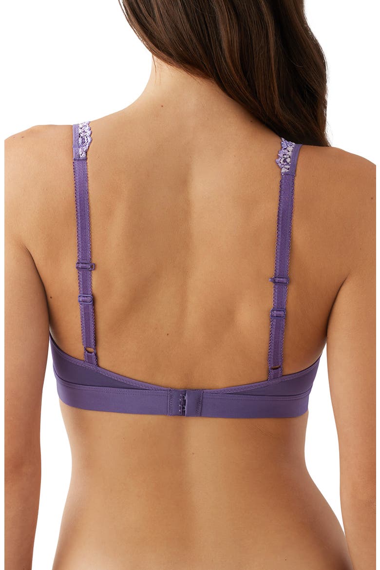 Embrace Lace® Wire Free Bralette, Alternate, color, GRAPE COMP M