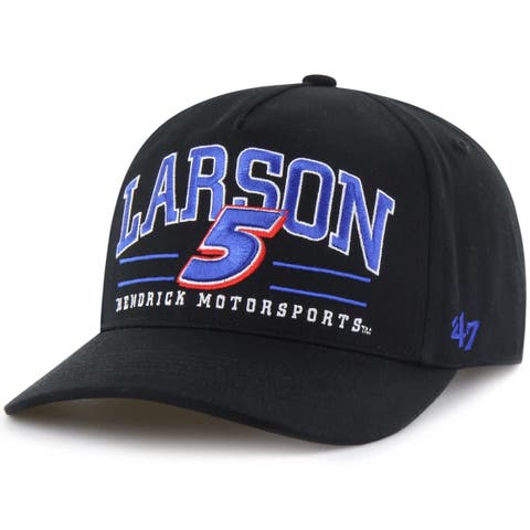 Men's '47 Black Kyle Larson Hitch Adjustable Hat