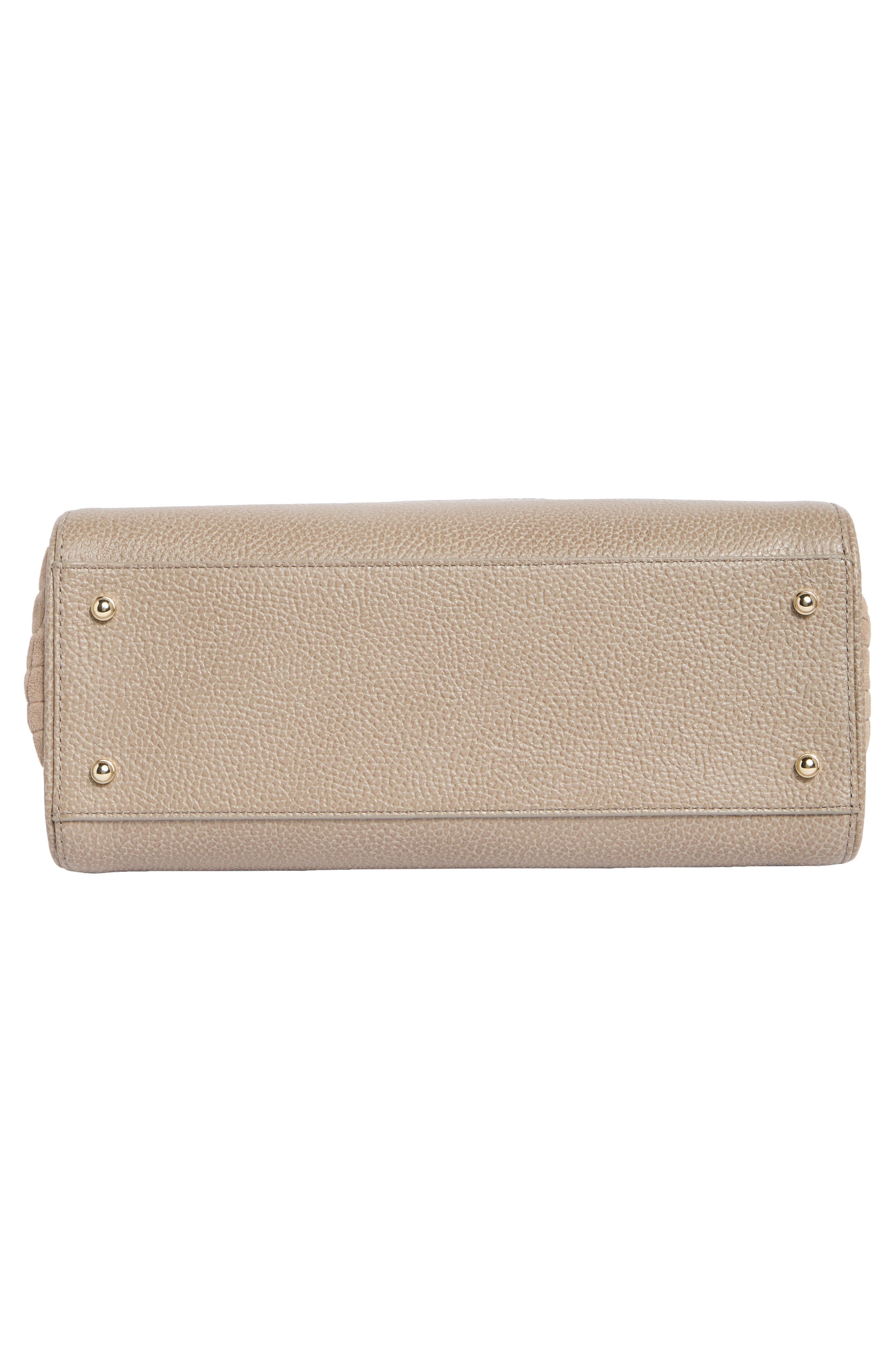 Soleil Top Handle Bag, Alternate, color, WARM GRAY BEDROCK