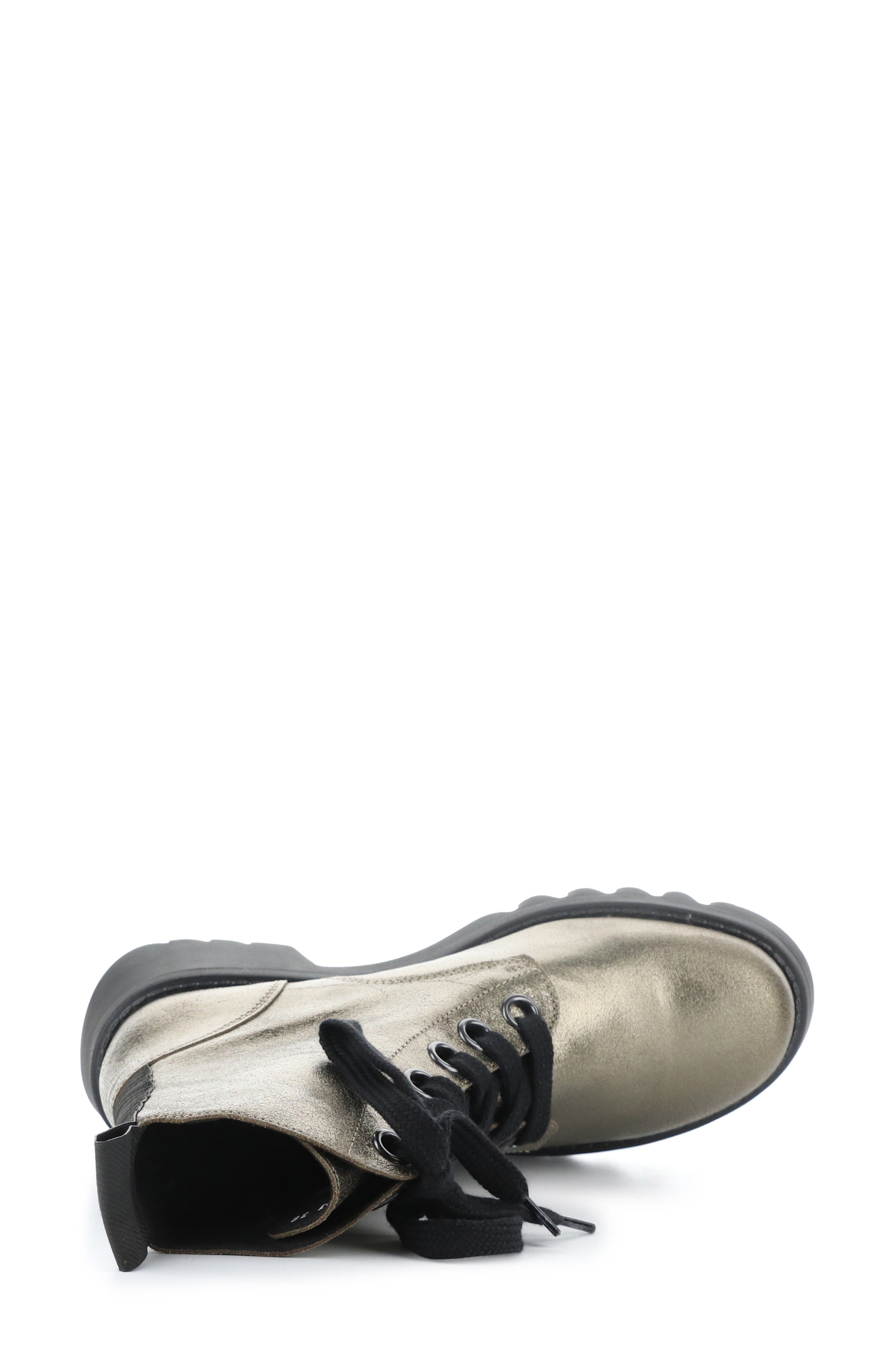 Fly London Ragi Combat Boot, Alternate, color, 040 Dk Gold Valley