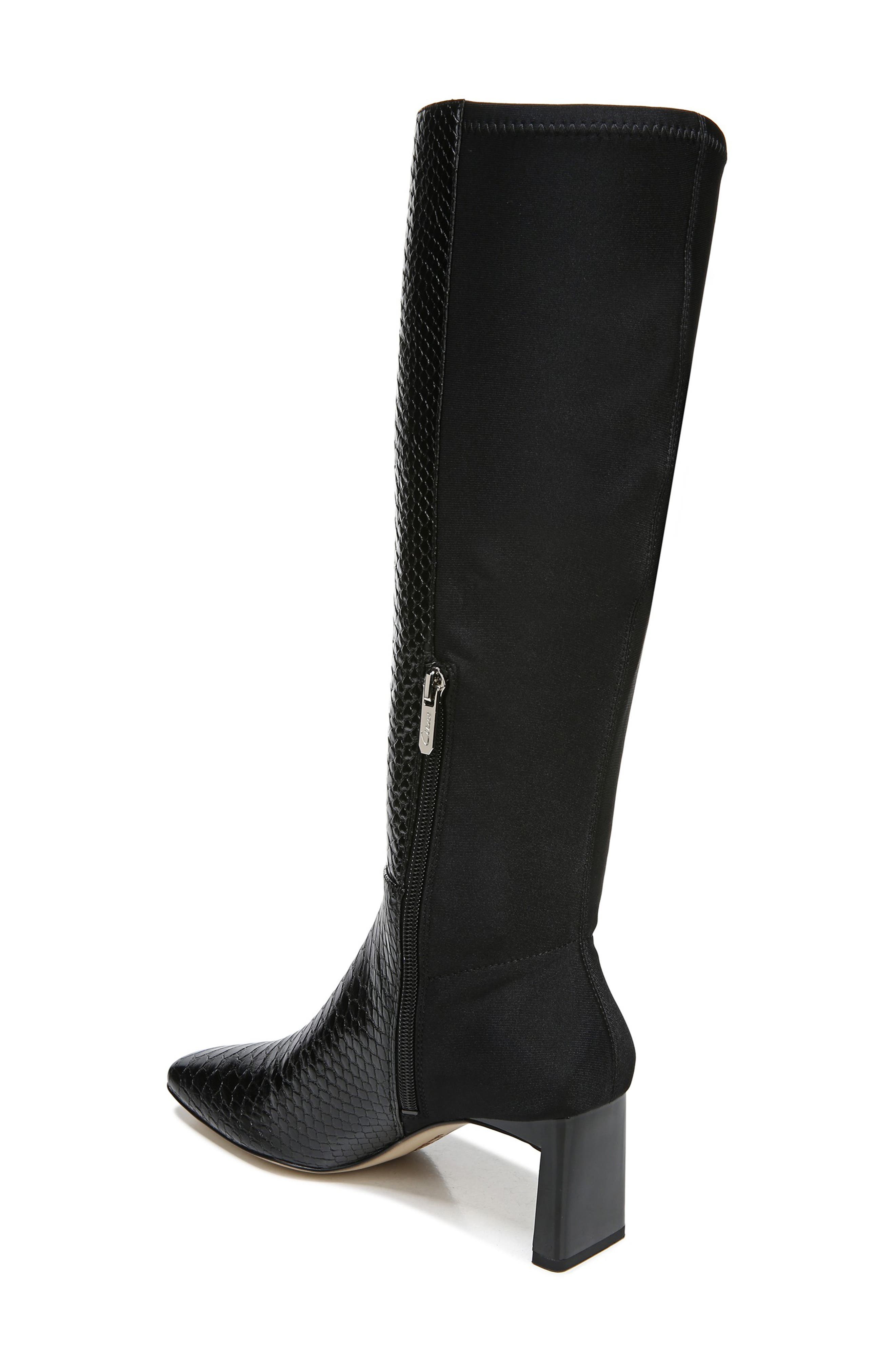 Circus by Sam Edelman Tati Knee High Boot, Alternate, color, BLACK