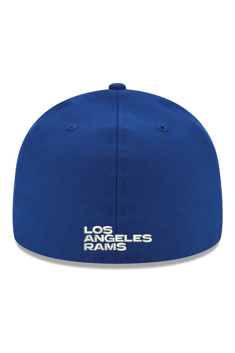 Men's New Era Royal Los Angeles Rams Omaha Ram Head 59FIFTY Fitted Hat, Alternate, color, ROYAL