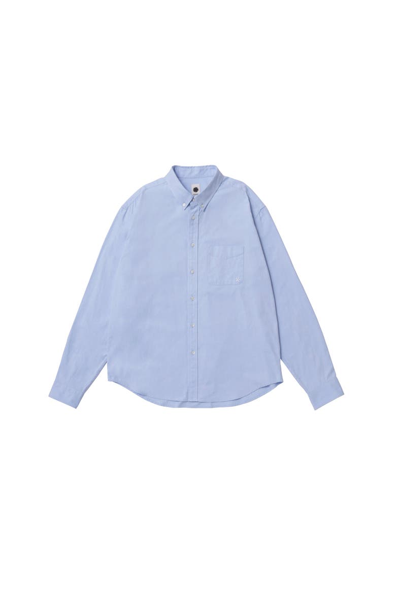 Oxford Button Down Shirt, Main, color, Blue
