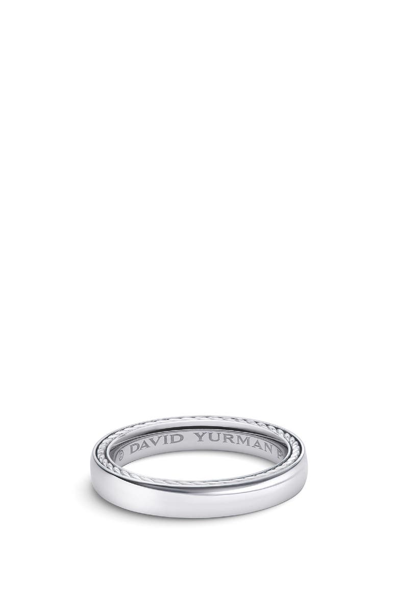 Streamline® Platinum Band Ring, 4mm, Main, color, PLATINUM
