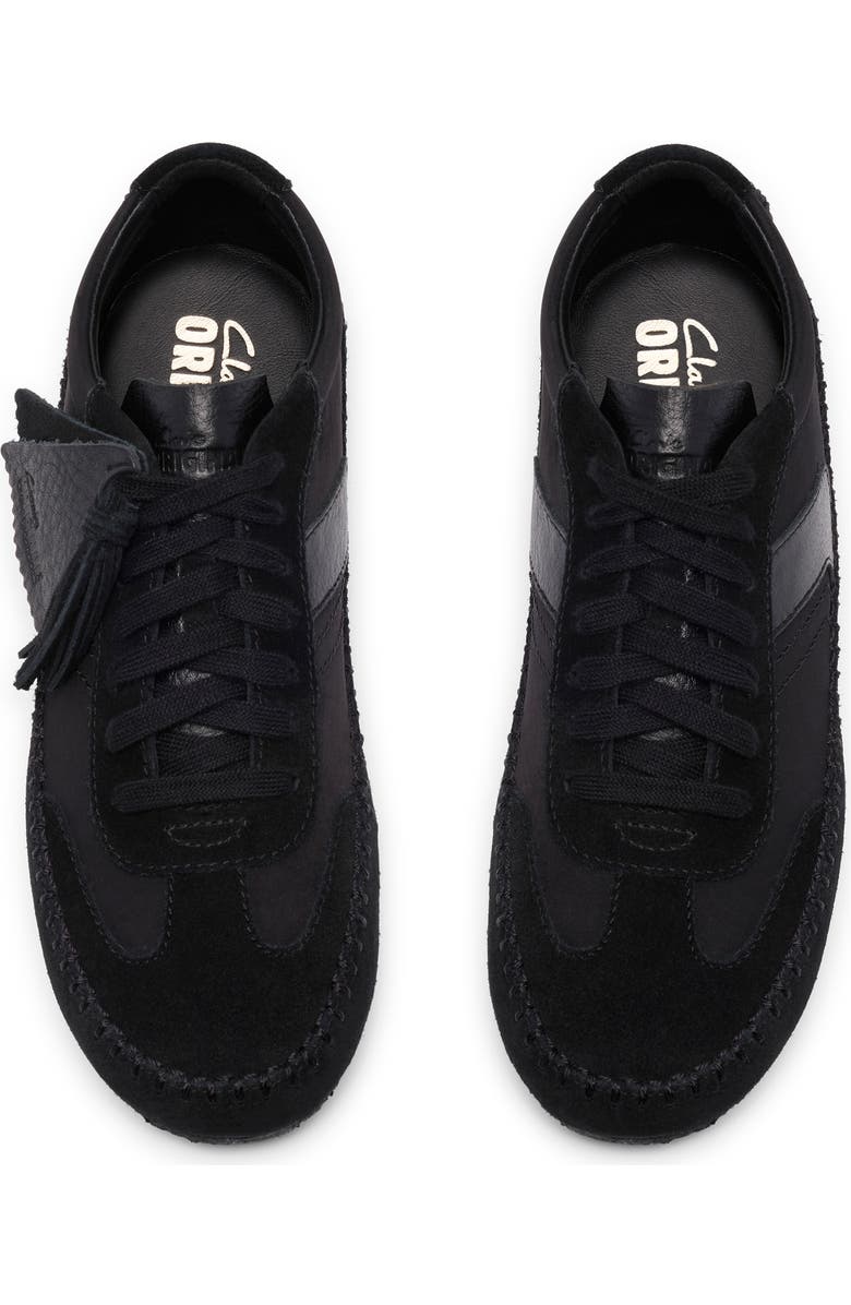 Clarks<sup>®</sup> Originals Tor Low Sneaker, Alternate, color, Black Suede