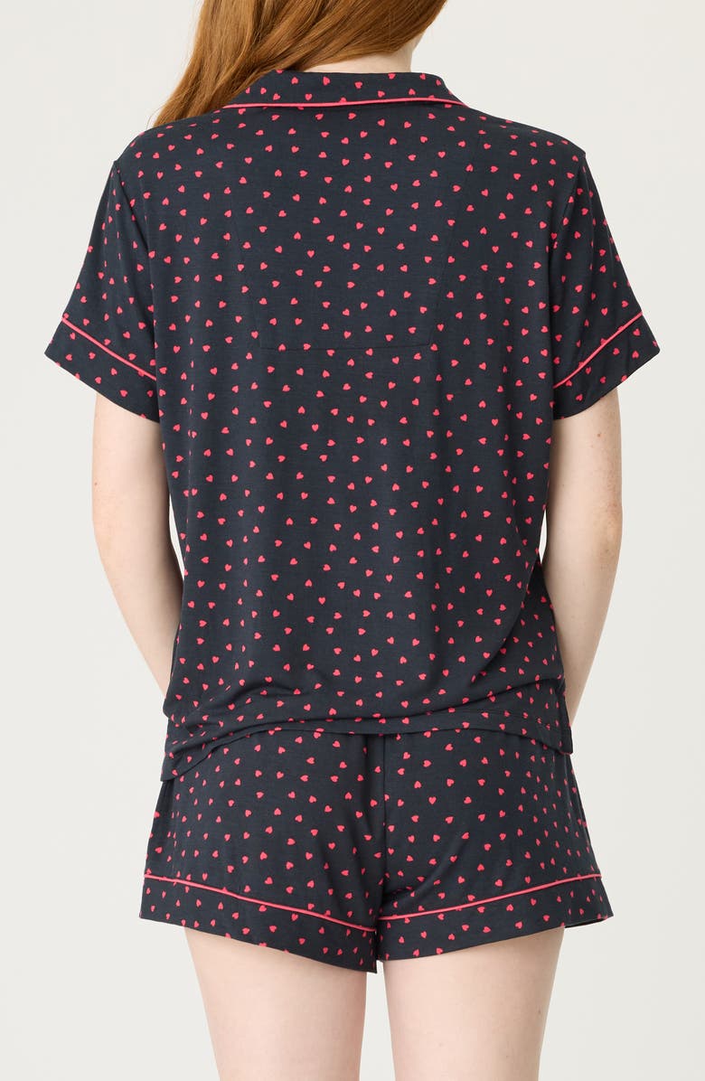 PJ Salvage Sweet Dreams Jersey Short Pajamas, Alternate, color, 