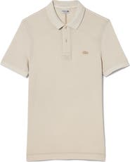 Lacoste Regular Fit Solid Cotton Polo Shirt