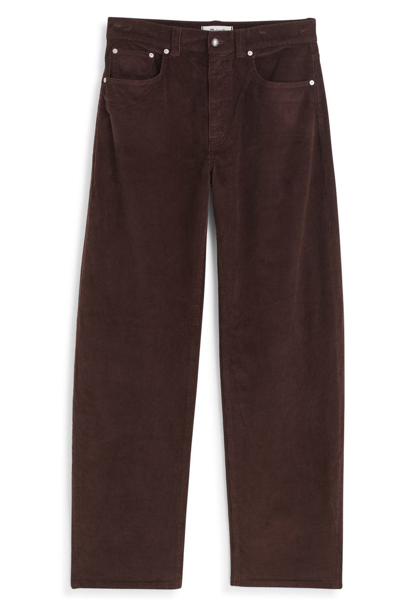 Madewell High Waist Balloon Corduroy Pants, Alternate, color, 