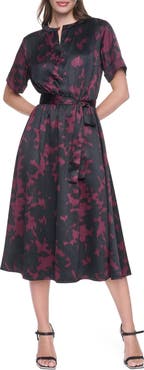 DKNY Folded Cuff Shirtdress
