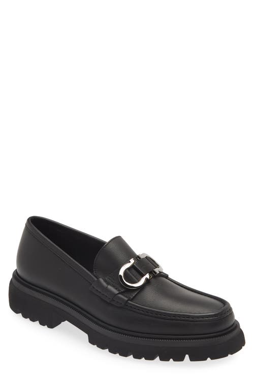 FERRAGAMO Cocoon Loafer in Nero Nero Nero at Nordstrom, Size 11