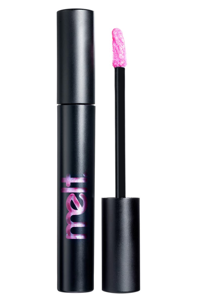 Melt Cosmetics Rebel Holo Plumping Lip Gloss, Main, color, Attitude