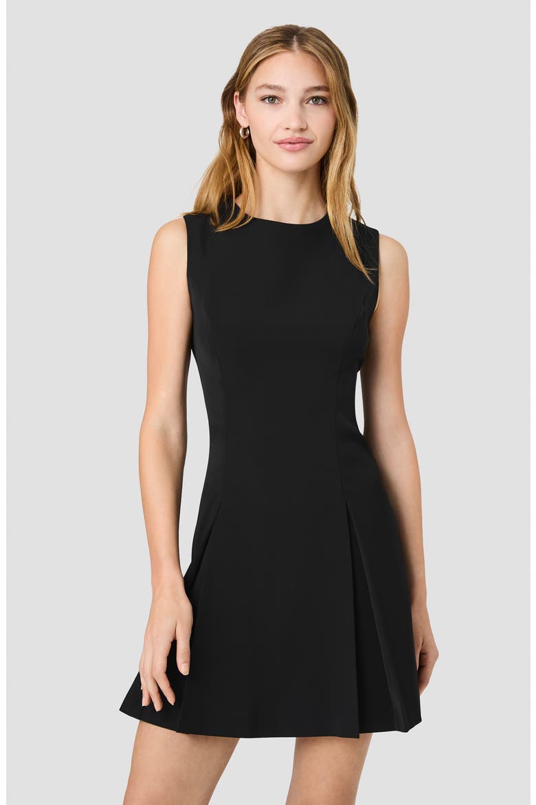 Harry Sleeveless Minidress, Alternate, color, BLACK