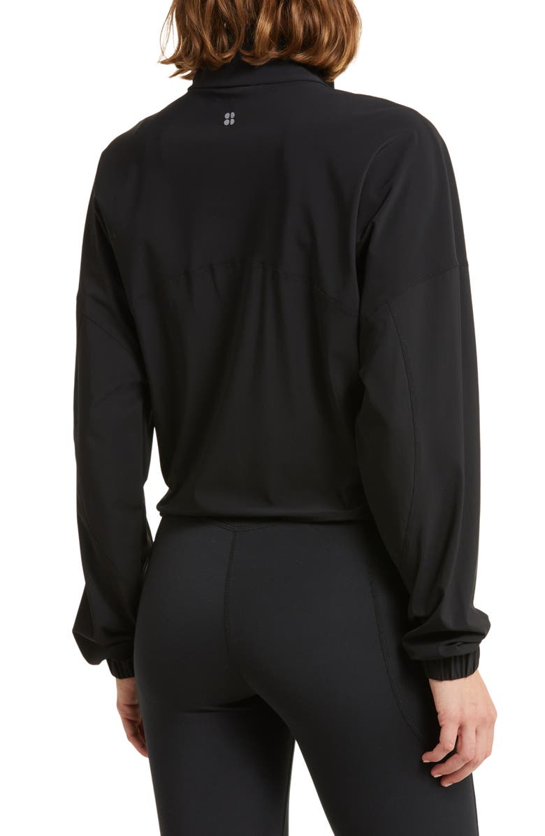 Sweaty Betty Explorer Half Zip Anorak, Alternate, color, Black