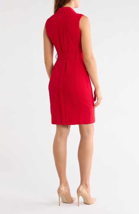 Moto Tie Waist Dress