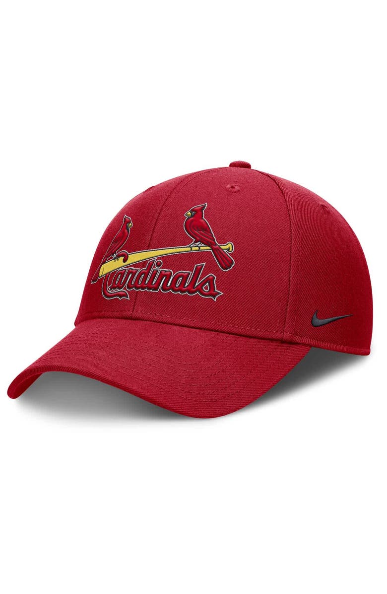 Nike Men's Nike Red St. Louis Cardinals Rise Gaberdine Adjustable Hat, Alternate, color, Red