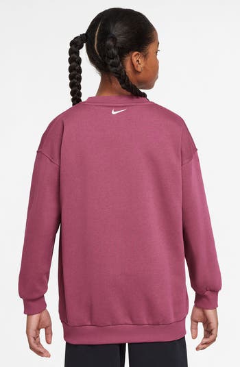 Kids' Club Oversize Crewneck Pullover
